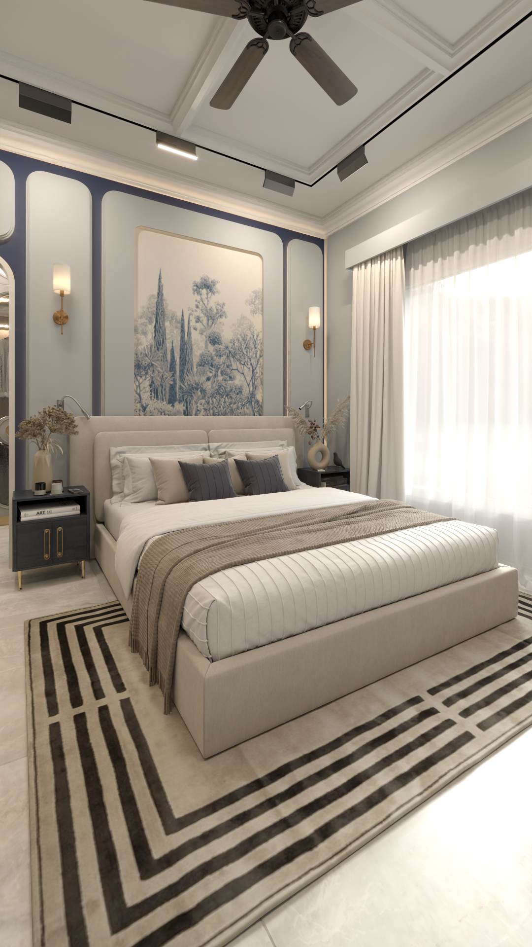 The Blue Toile — Private Residence - View 3